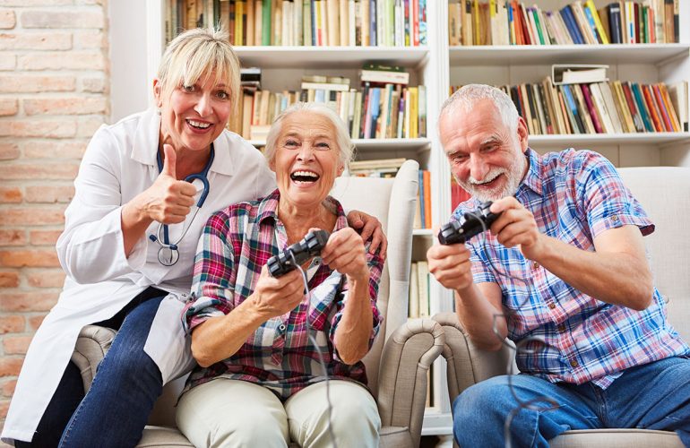 Benefits of Exergaming in Senior Care Communities